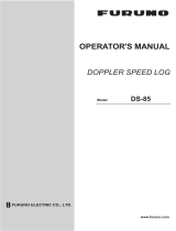 Furuno DS85 User manual