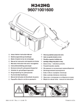 Jonsered H 342 HG Owner's manual