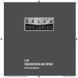 Bella Pro 2QT Digital Air Fryer, Matte Owner's manual