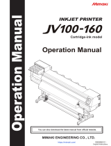 MIMAKI JV100-160 Operating instructions