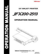 MIMAKI JFX 200-2513 Operating instructions