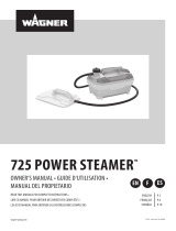 WAGNER 725 Wallpaper Steamer User manual