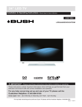 Bush 24' HD Ready LED TV/DVD Combi User manual
