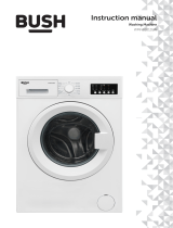 Bush WMNB1012EW 10KG 1200 Spin Washing Machine User manual