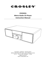 Crosley CR3502A User manual