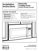 GE PSA9120SFSS Installation guide
