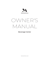 Monogram ZDBR240PBS Owner's manual