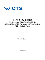 CTS FOS-5152 User manual
