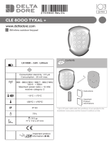 DELTA DORE TYXAL+ CLE 8000 Installation guide