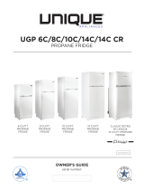 Unique Appliances UGP-14C CR Installation guide