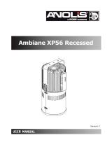 Anolis Ambiane XP56 Recessed User manual