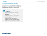 Crestron UC-SB1 Quick Start