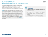Crestron ZUMNET-GATEWAY Quick Start