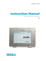 Vaisala Compact User Interface User manual