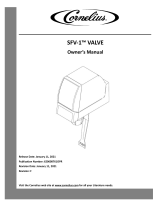 CorneliusSFV-1 Valve Owner’s Manual