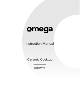 Omega Ceramic Cooktop OCC70TZ User manual