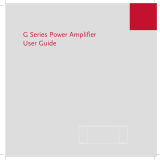 Meridian G Series Power Amplifier User guide