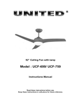 United UCF-759 Operating instructions