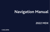 Acura 2022 MDX Navigation Manual
