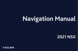 Acura 2020 NSX Navigation Manual
