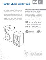 Better Music Builder DFS-910 G2 Owner's manual