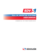 Sinclair SDV5-100EAS User manual