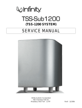 Infinity TSS1200PLT CEN User manual