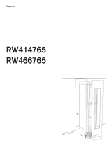 Gaggenau RW414765 Installation guide