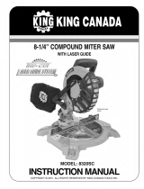 King Canada 8320SC User manual