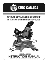 King Canada 8385NS User manual