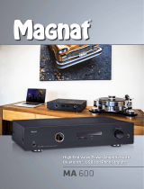 Magnat Audio MA 600 Owner's manual
