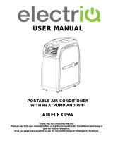 ElectrIQ AIRFLEX15W Portable Air Conditioner User manual