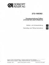 Duerkopp Adler 272 User manual