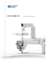 DURKOPP ADLER 630-10 Operating Instructions Manual