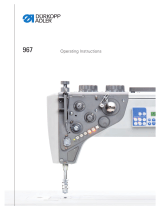 Duerkopp Adler 967 Operating instructions