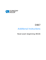 Duerkopp Adler D867  User manual