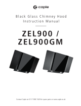Caple ZEL900 & ZEL900GM User manual
