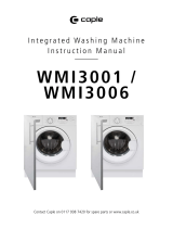 Caple WMi3001 & WMi3006 User manual