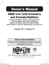 Tripp Lite Owner's Manual - HDMI over Cat5 Extenders and Extender/Splitters Owner's manual