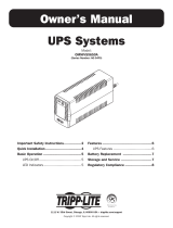 Tripp Lite Owner's Manual - OMNIVSX650A Owner's manual