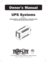 Tripp Lite Owner's Manual - OMNIVSX850A, OMNIVSX1000A, OMNIVSX1500A Owner's manual