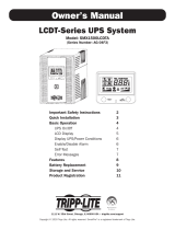 Tripp Lite Owner's Manual SMX1500LCDTA Owner's manual