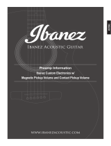 Ibanez Ibanez Custom Electronics Magnetic PU & Contact PU Owner's manual