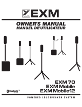 YORKVILLE EXM-Mobile Owner's manual