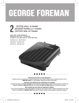 George Foreman GRS040B User guide