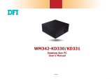 DFI WM342-KD330 Owner's manual
