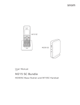 Snom M215SC User manual