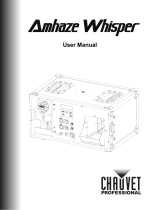 Chauvet Amhaze Whisper User manual