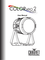 Chauvet COLORado 2 Solo User manual