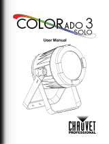 Chauvet Colorado 3 Solo User manual